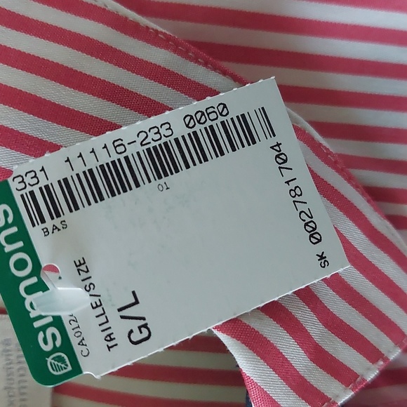 NWT, "TWIK," sleeves shirt, size L - Picture 5 of 6